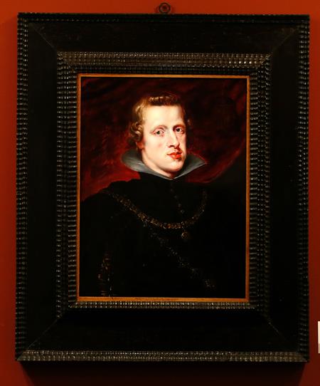 Retrato del Rey Felipe IV pintado por Rubbens