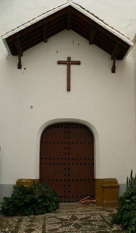 Restauración Monasterio Santa Isabel la Real, Albaicín, Granada. Puerta Reglar, estado anterior.