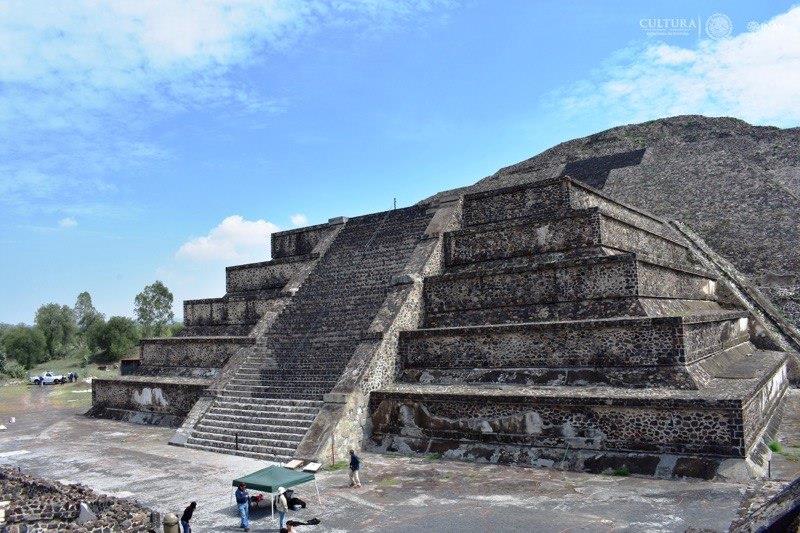 Zona arqueológica de Teotihuacan (México). INAH.
