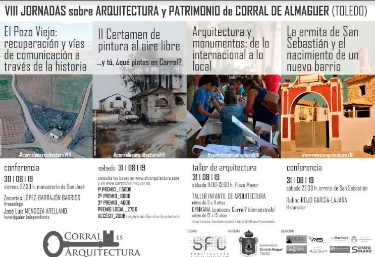 Cartel Jornadas de Patrimonio Corral de Almaguer