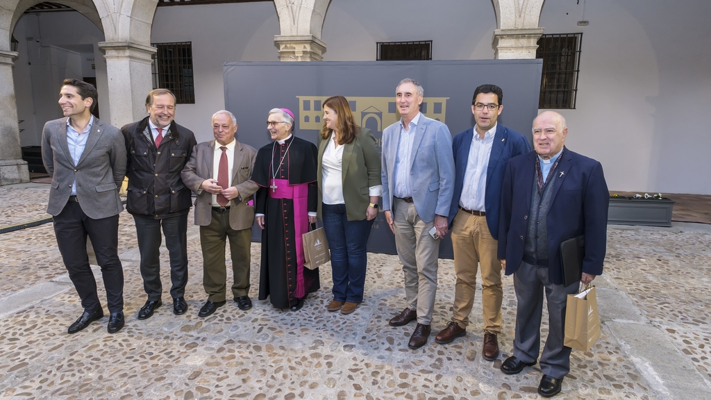 Alfombra roja para la reapertura del Palacio Episcopal de Segovia